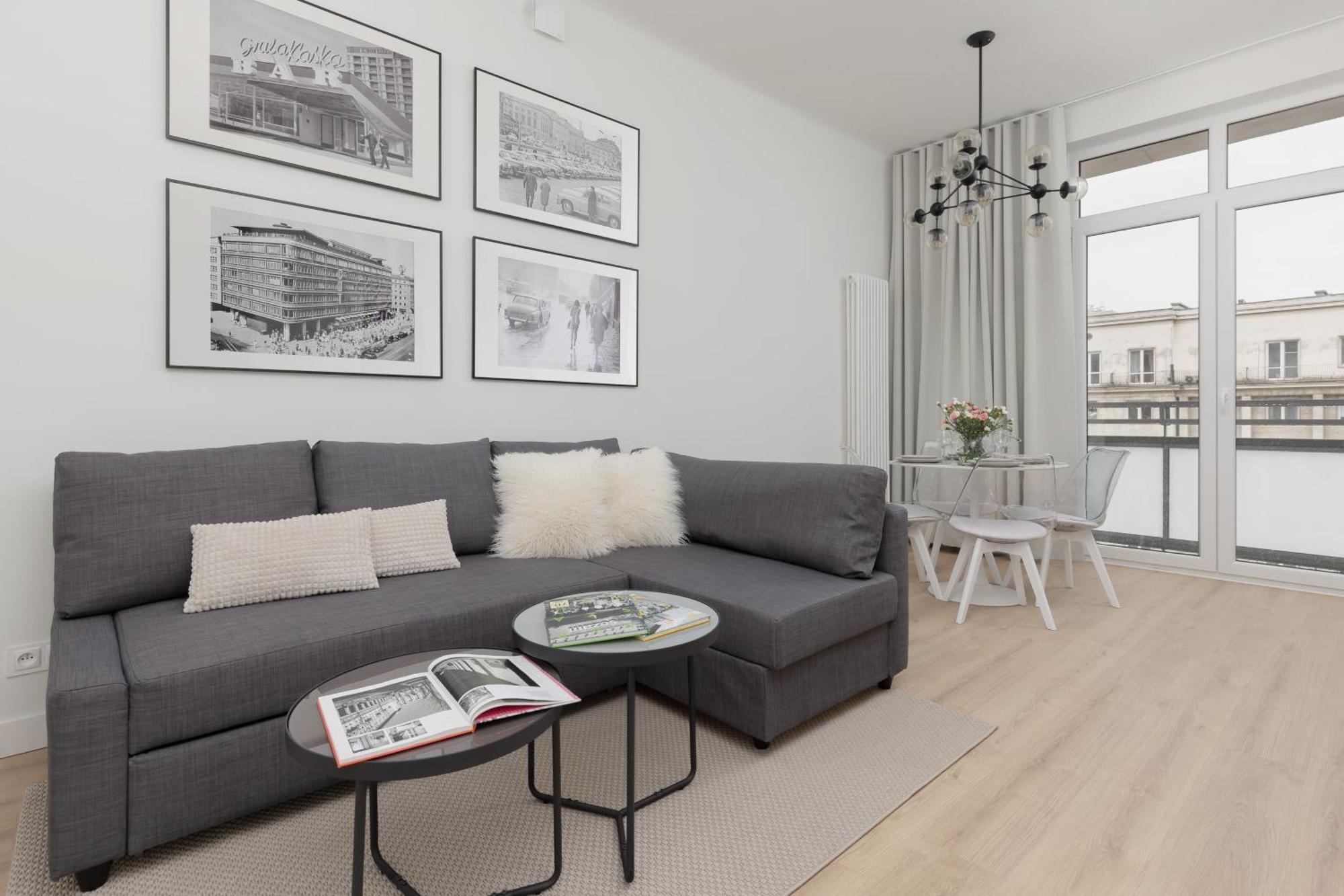 Spacious Apartment With Panoramic View Of Warsaw By Noclegi Renters 外观 照片